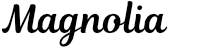 Magnolia-Script