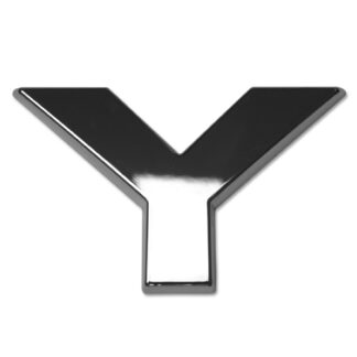 Y, 3D Chrombuchstabe