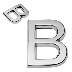 B, 3D Buchstabe 30mm