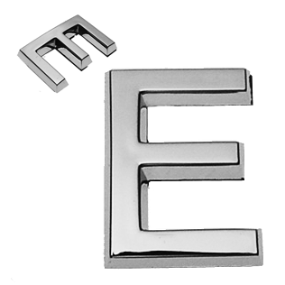 E, 3D Buchstabe 30mm