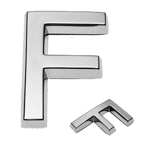 F, 3D Buchstabe 30mm