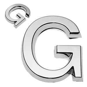 G, 3D Buchstabe 30mm