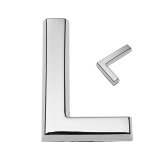 L, 3D Buchstabe 30mm