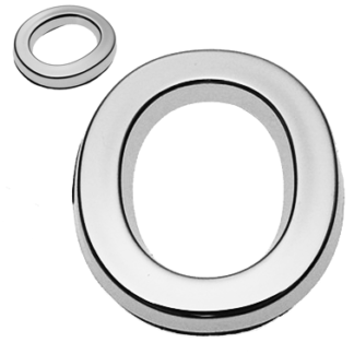 O, 3D Buchstabe 30mm