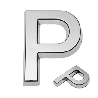 P, 3D Buchstabe 30mm