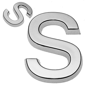 S, 3D Buchstabe 30mm