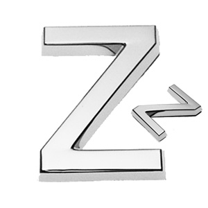 Z, 3D Buchstabe 30mm