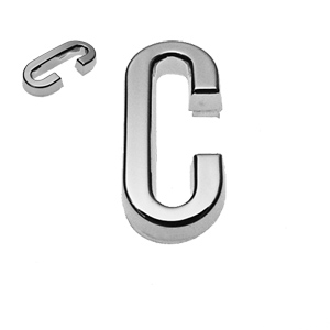 C, 3D Buchstabe 20mm