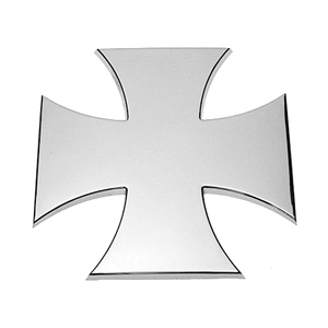Eisernes Kreuz, Tatzenkreuz , 3D Chrom Emblem