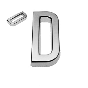 D, 3D Buchstabe 20mm