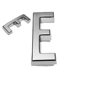 E, 3D Buchstabe 20mm