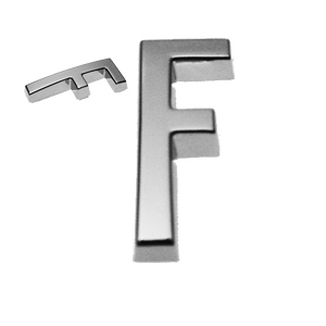 F, 3D Buchstabe 20mm