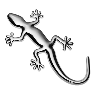 Gecko, 3D Chrom Emblem