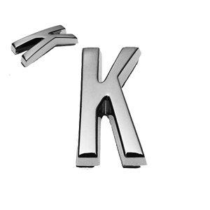 K, 3D Buchstabe 20mm