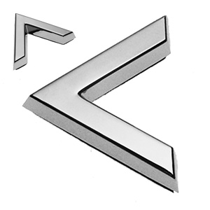 < Kleiner als, 3D Zeichen