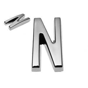 N, 3D Buchstabe 20mm