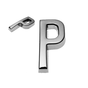 P, 3D Buchstabe 20mm