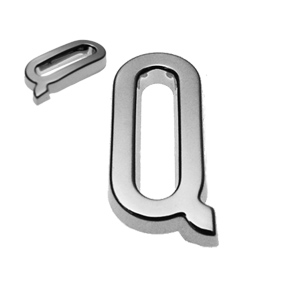 Q, 3D Buchstabe 20mm