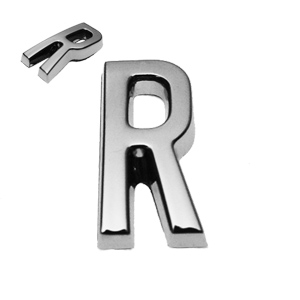 R, 3D Buchstabe 20mm