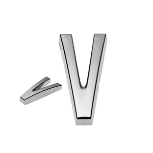 V, 3D Buchstabe 20mm