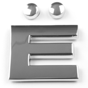 Ё, 3D Chrombuchstabe