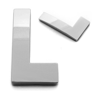 L, 3D Buchstabe 55mm
