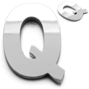Q, 3D Buchstabe 55mm