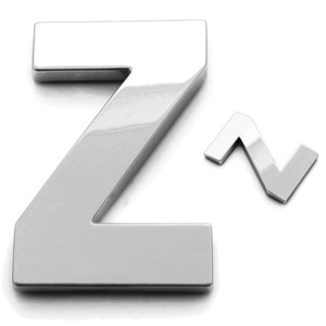 Z, 3D Buchstabe 55mm