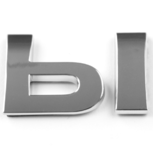 ы, 3D Chrombuchstabe