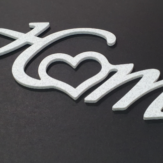Home Schriftzug - 3D Druck