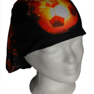 Fussball Bandana, brennender Ball