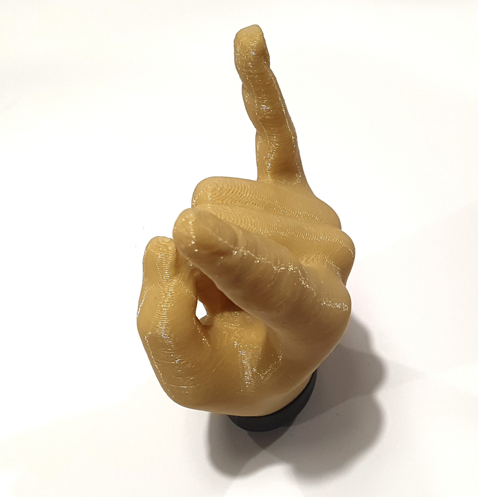 Wackelhand, Pommesgabel,Manu Cornuta,Metal und Rockhand z.B für Armaturenbrett – Bild 4